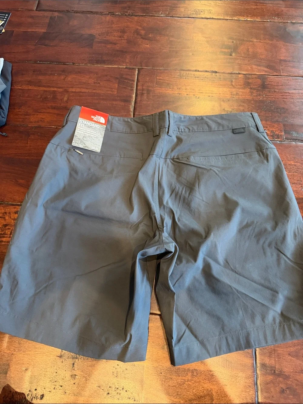 The North Face Men's Gray Flat-Front Performance Shorts